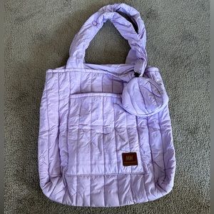 Most Wanted foldable lavender tote